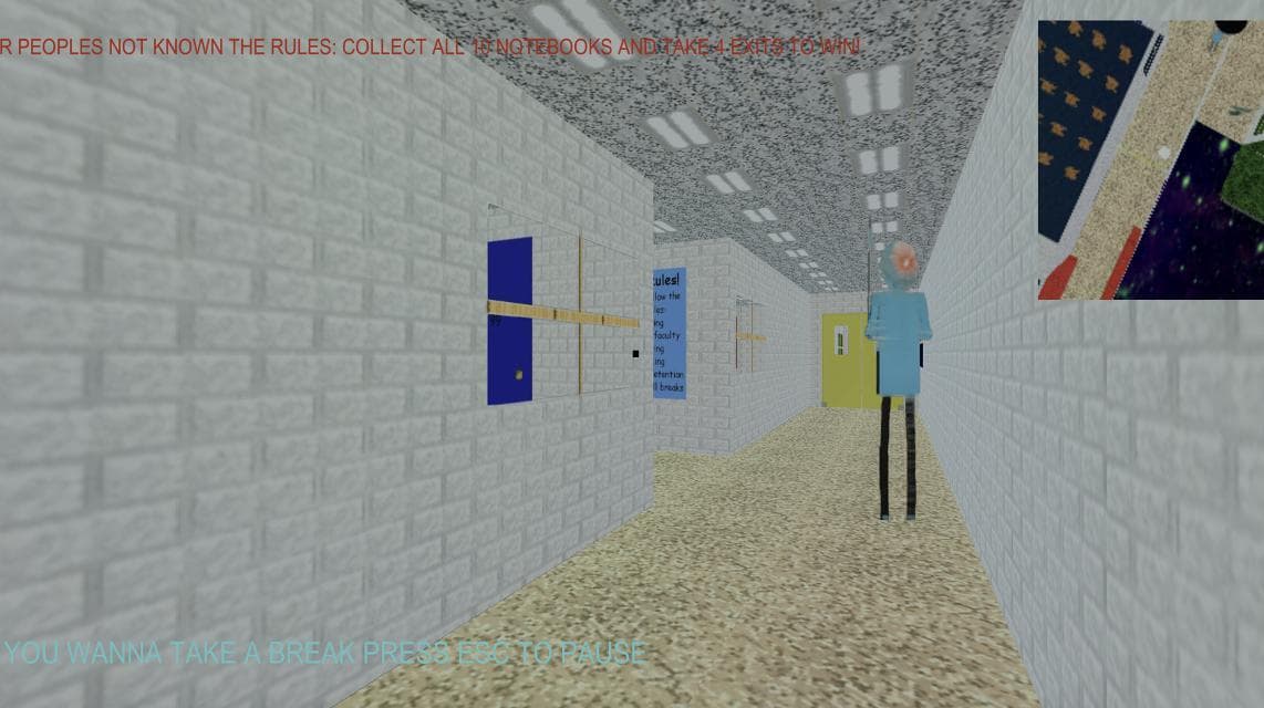 Baldis Basics In True Chaos School! screenshot 4