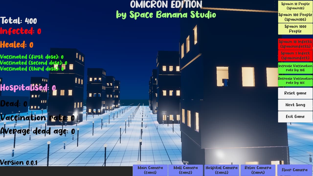 Omicron Simulator 2022 screenshot 3