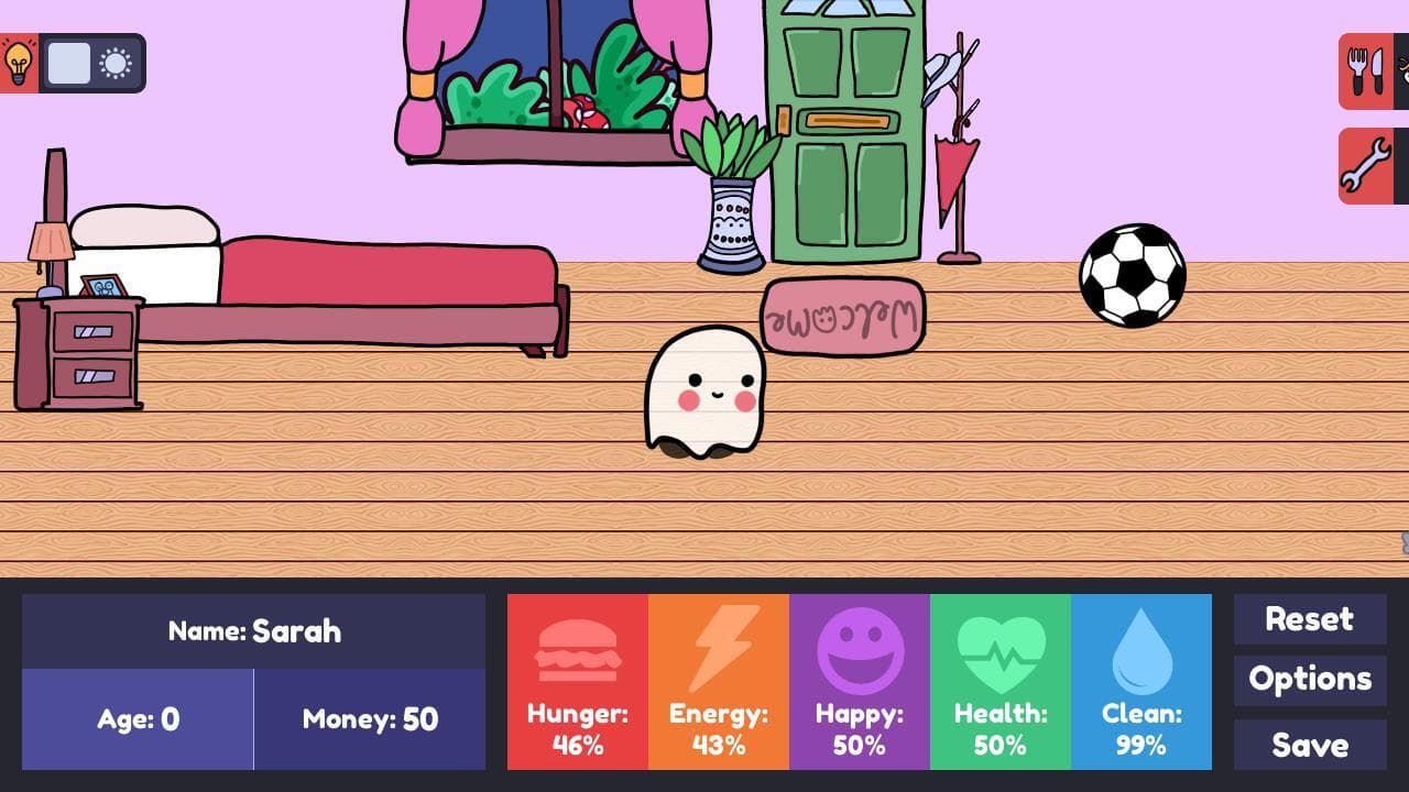 TAMA-GOTH-I: My Monster Pet [GAME JAM] screenshot 2