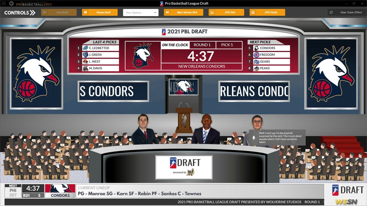 Draft Day Sports: Pro Basketball 2021 screenshot 3