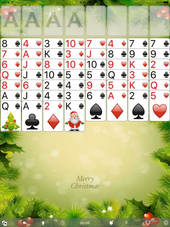 Freecell for Christmas screenshot 4