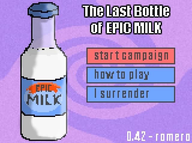 The Last Bottle Of Epic Milk
