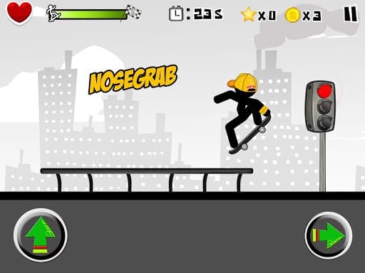 Stickman Skate: 360 Epic City screenshot 3