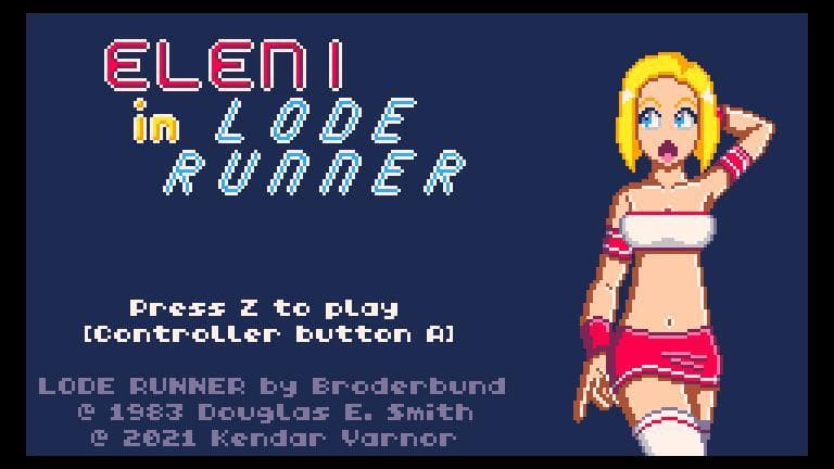 Eleni in Lode Runner screenshot 2
