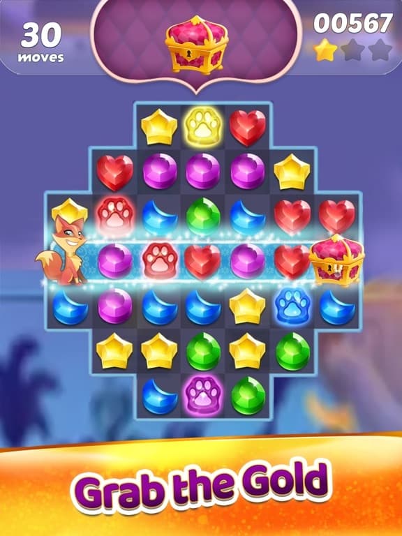 Genies & Gems: Puzzle & Quests screenshot 2