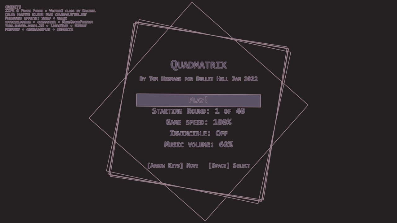 Quadmatrix screenshot 2