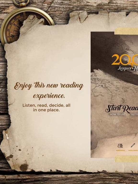 20000 Leagues Under the Sea - Interactive Fiction screenshot 3