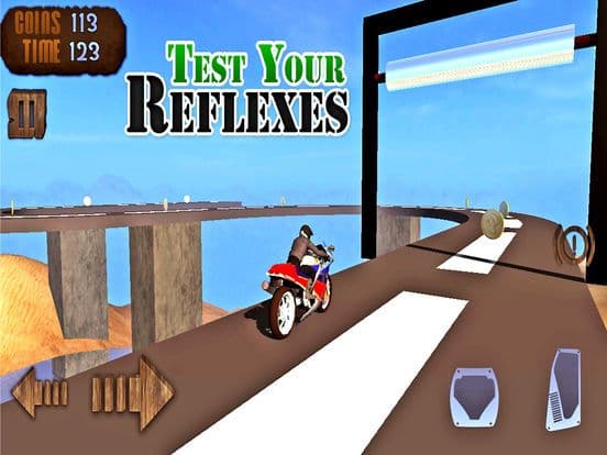 3d Desert Stunt Master Bike Racer screenshot 2
