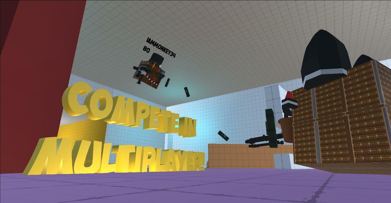 Battle Cubes: Multiplayer Third-Person Shooter (CrossPlatform) screenshot 2