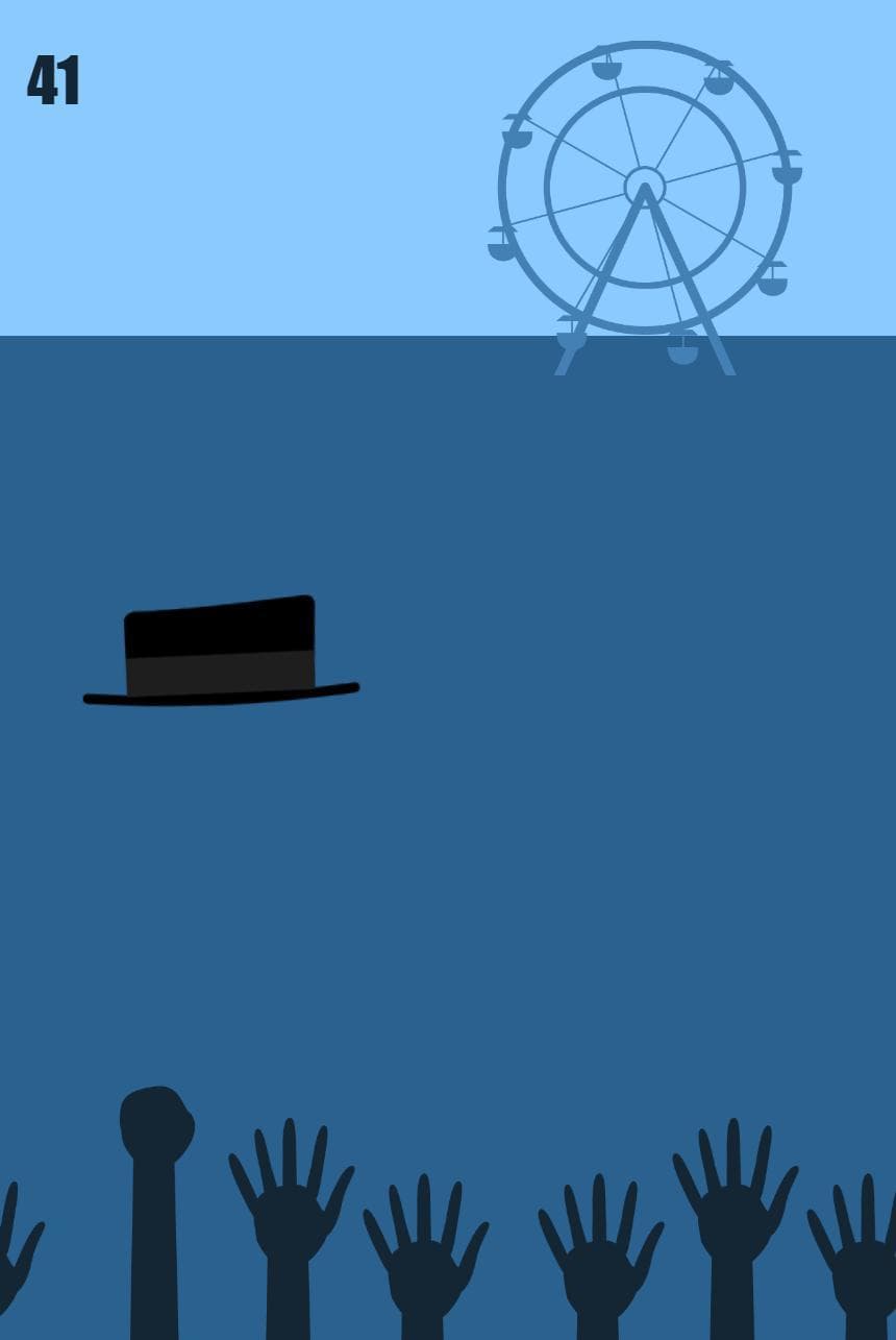 LIKE A HAT IN THE WIND