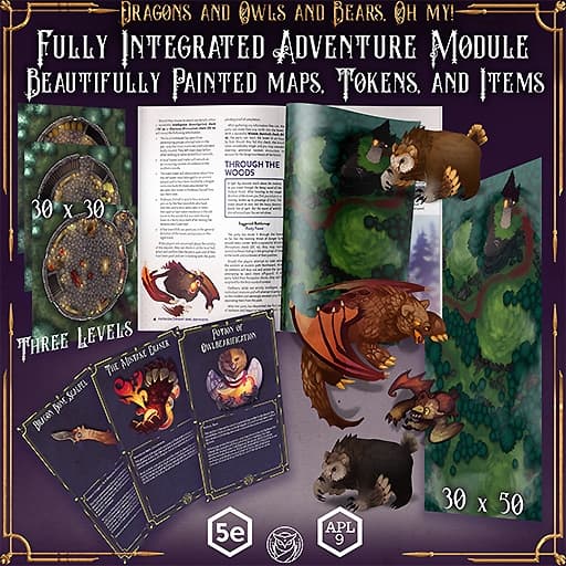 Dragons and Owls and Bears, Oh My! screenshot 2