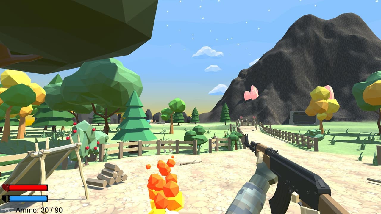 Low Poly FPS (Pau Barto)