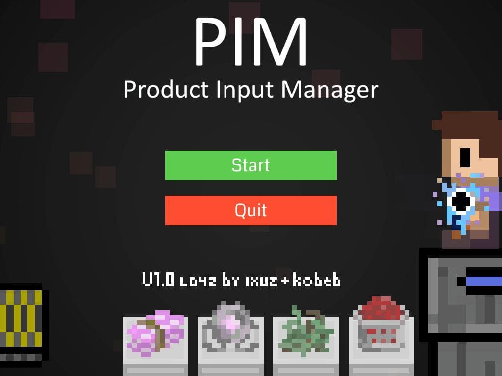 PIM screenshot 2
