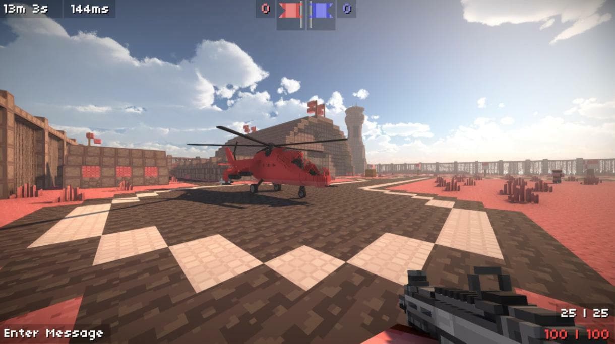 Blocked Out: Red V Blue (Hunted Games) screenshot 2