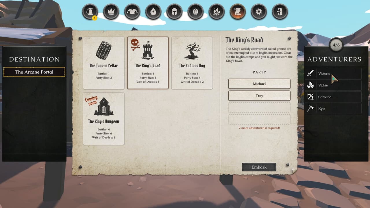 Skillsworn screenshot 2