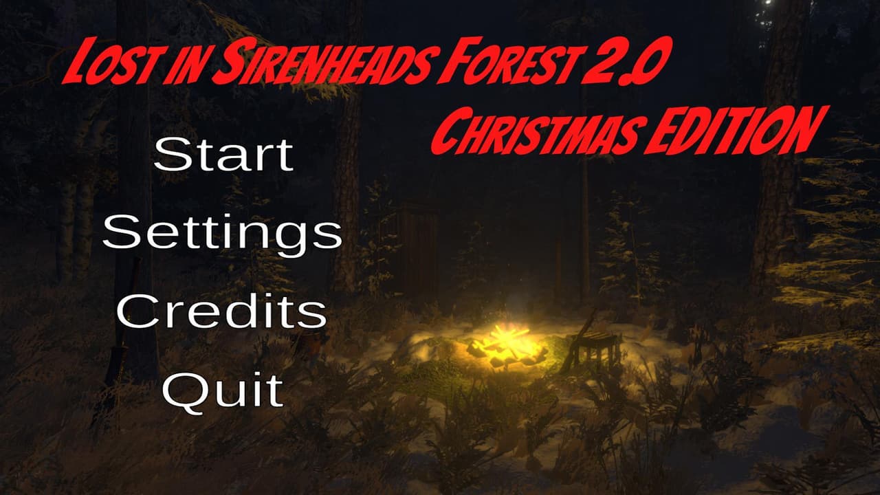 Lost in Sirenheads Forest 2.0 Christmas EDITION