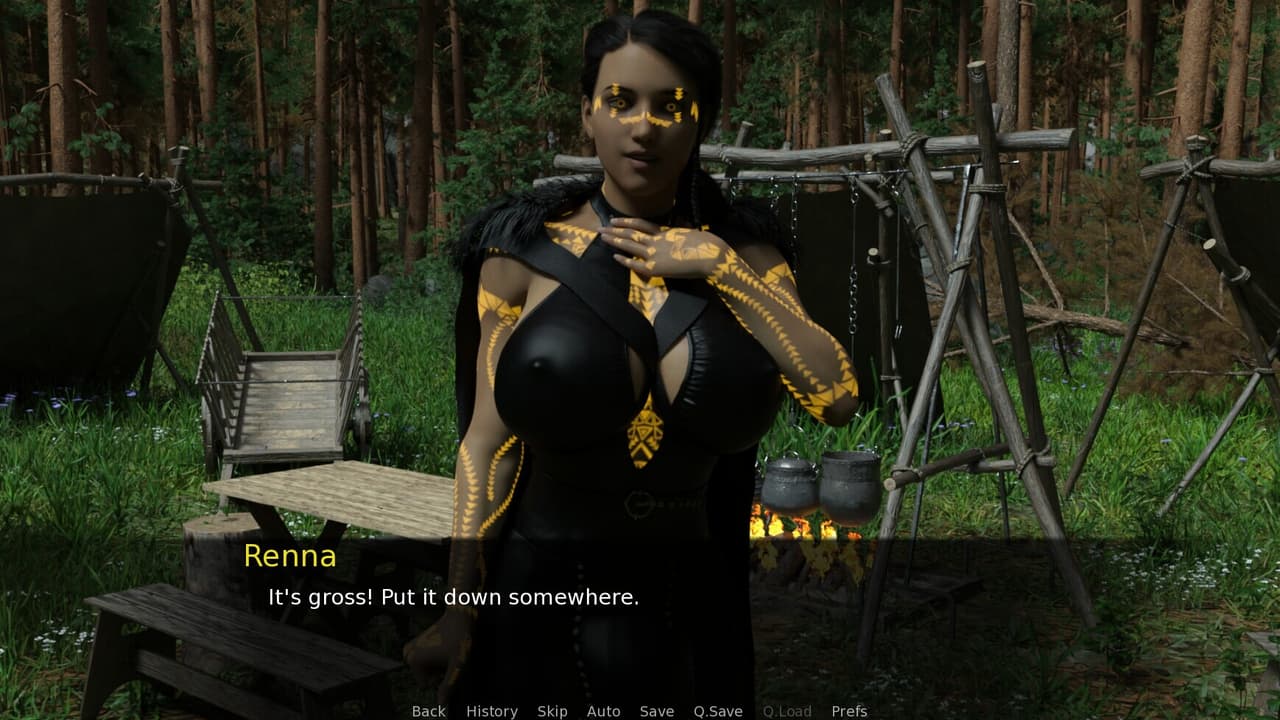 One Barbarian Futa Tribe Chapter 2: Red screenshot 2
