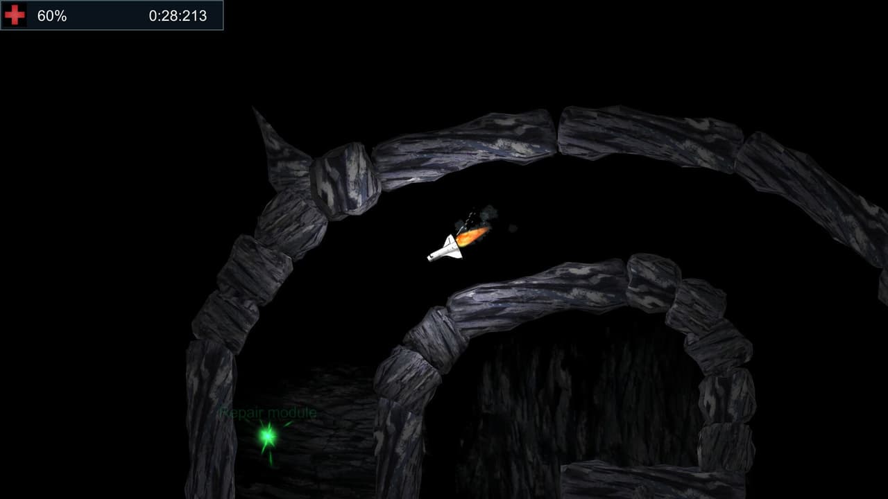 Colossus Mission - adventure in space, arcade game screenshot 2