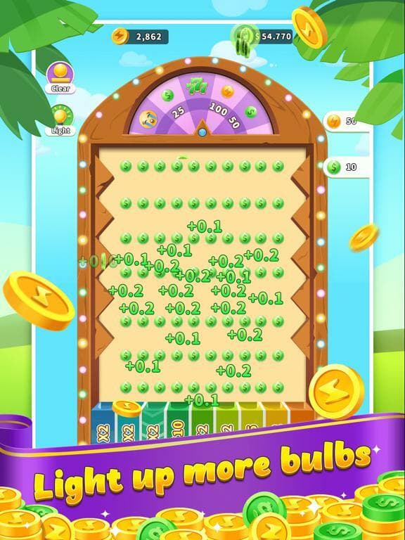 Dropping ball - Classic game