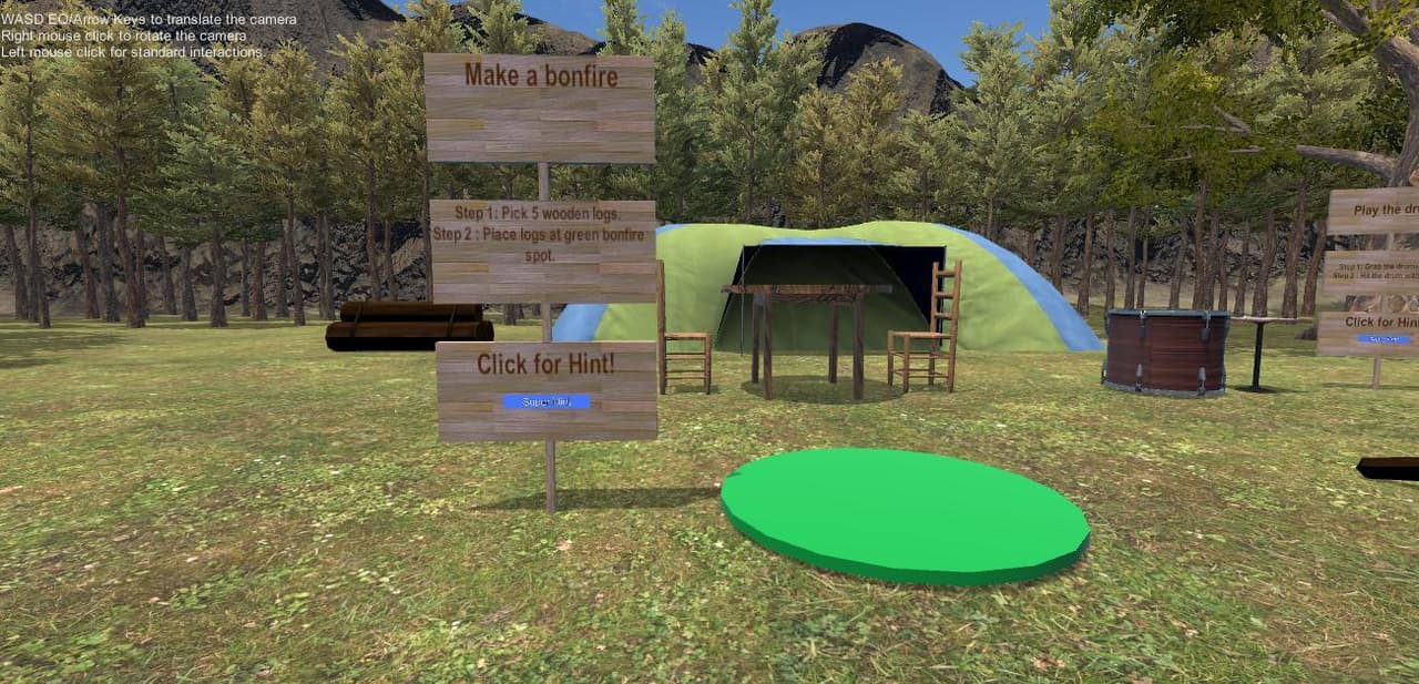 Camping VR (apolyd) screenshot 6