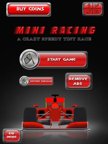 Mini Racing: A Crazy Speedy Tiny Race - Free Edition screenshot 2
