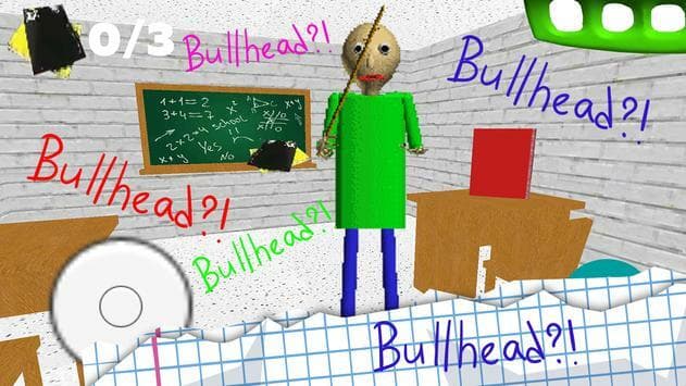 baldis basics in school education not mod menu screenshot 4