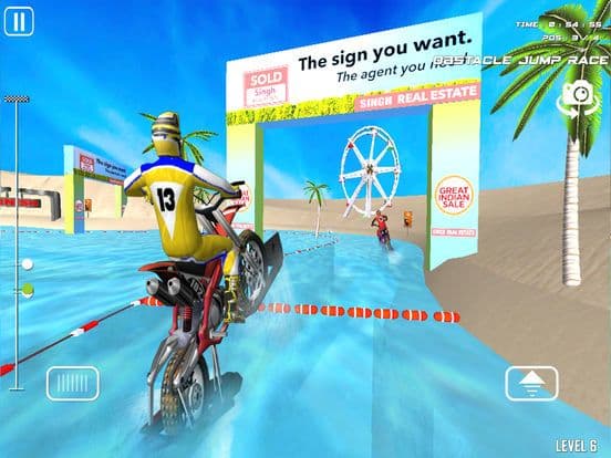 Surfing Dirt Bike Racing