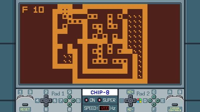 Chip-8 emulator (Vircon32) screenshot 3