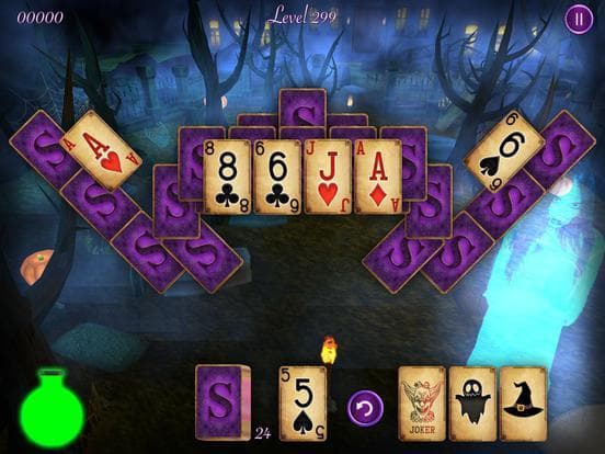 Haunted Mansion Solitaire screenshot 5