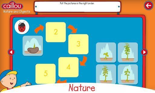 Caillou learning for kids screenshot 4