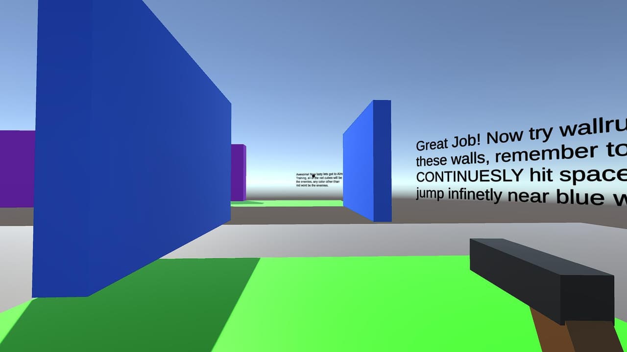 The Parkour Shooting Game (V2) screenshot 2