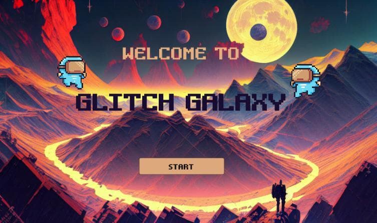 Glitch Galaxy Game