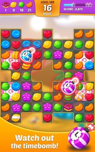 Lollipop: Sweet Taste Match 3 screenshot 5
