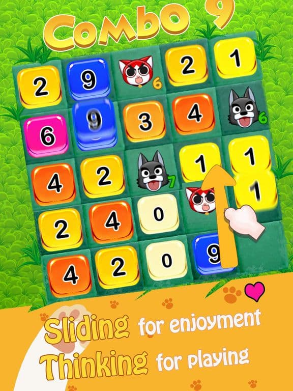 2048 Cats & Dogs ( Kitty & Puppy Fight) screenshot 4