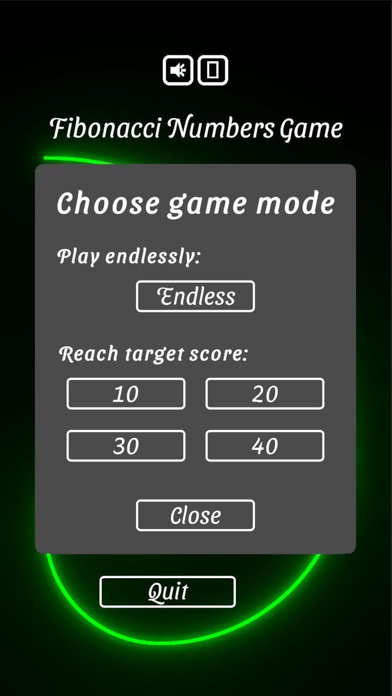 Fibonacci Numbers Game screenshot 5