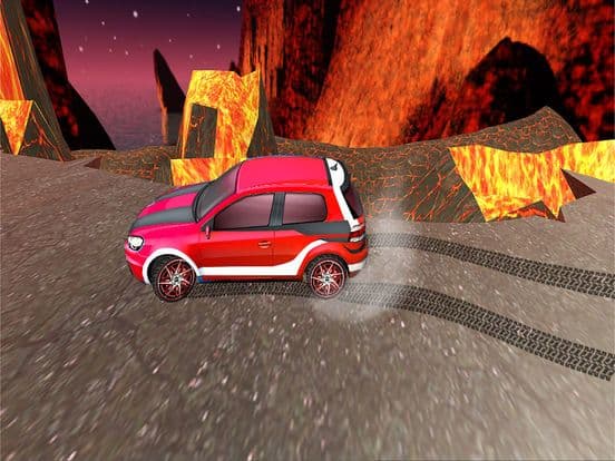 Lava Car Stunt Challenge Racer screenshot 4