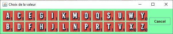 Java Scrabble screenshot 3