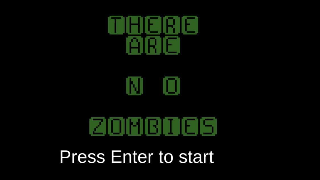 There are no zombies