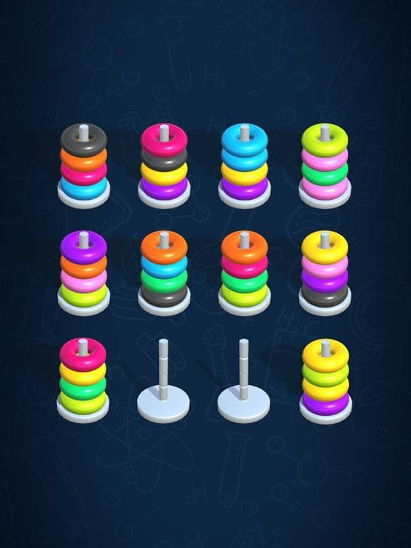 Hoop Stack Color: Sort Puzzle screenshot 5