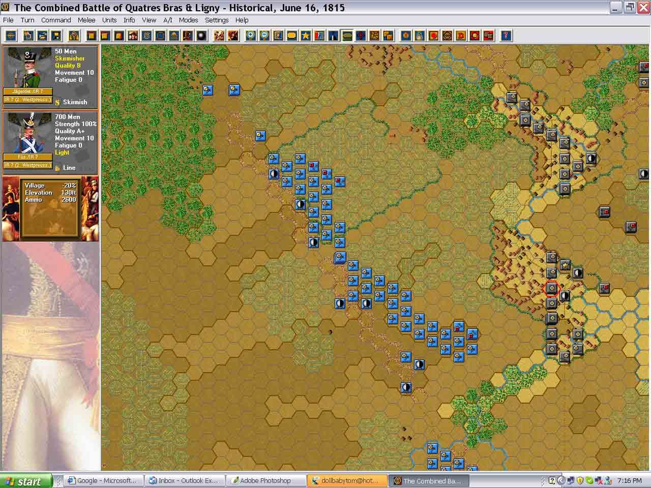 Napoleonic Battles: Campaign Waterloo screenshot 2