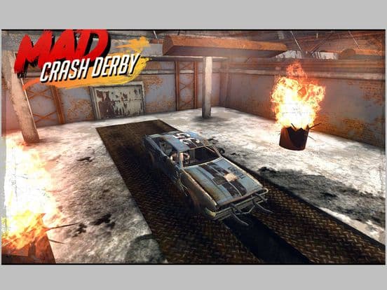 Mad Car Crash Derby Extreme Racing