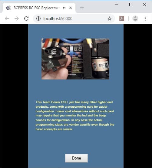 RCPRESS Installing Brushless ESC screenshot 4