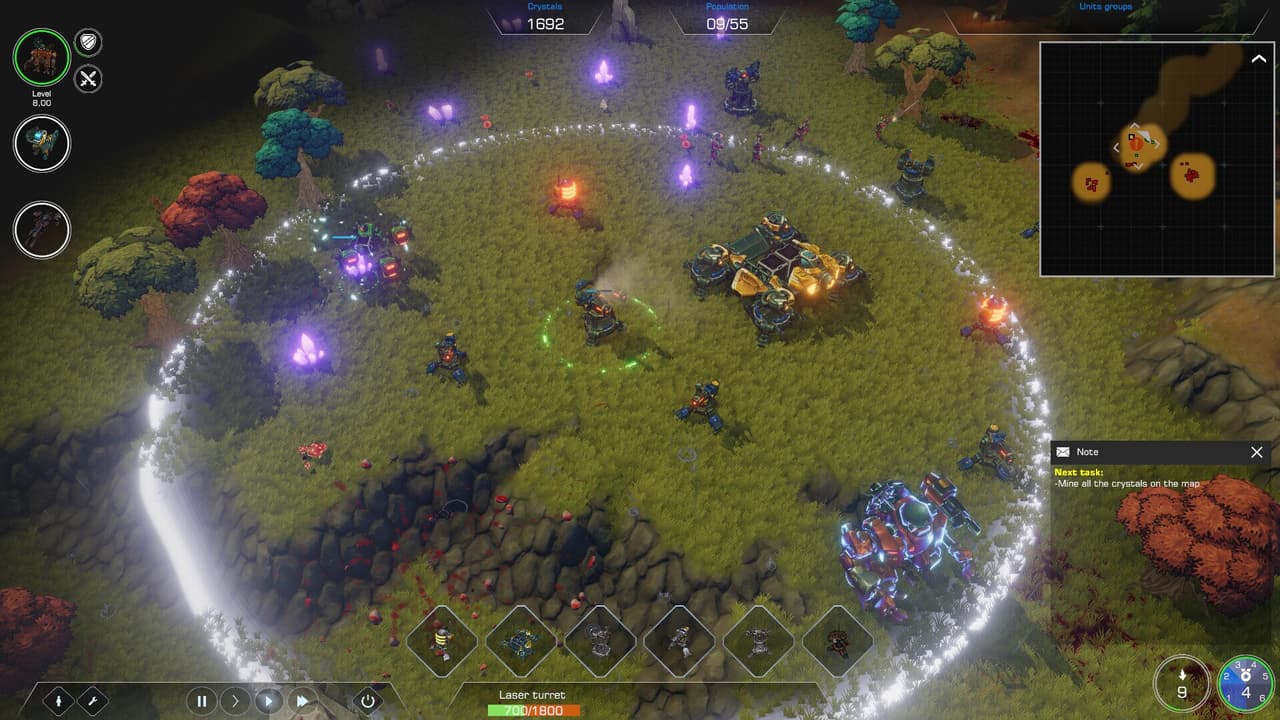 Grimstar: Crystals are the New Oil! screenshot 4