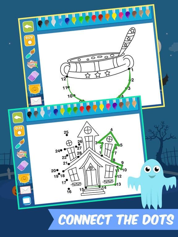Four in One Halloween Activity Bundle for Kids screenshot 5