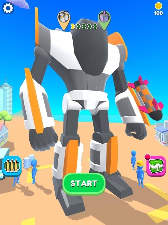 Mechangelion - Robot Fighting screenshot 2