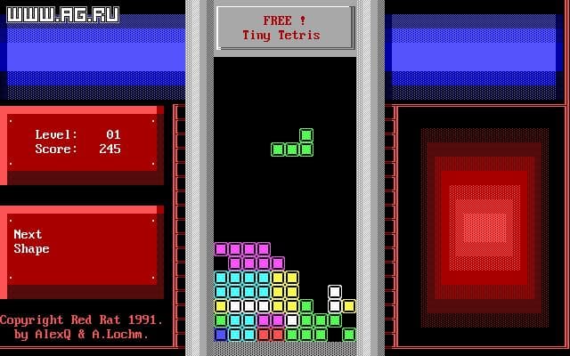 Tiny Tetris screenshot 2