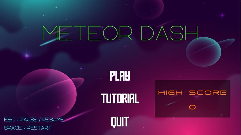 Meteor Dash (cheesebread_16) screenshot 2