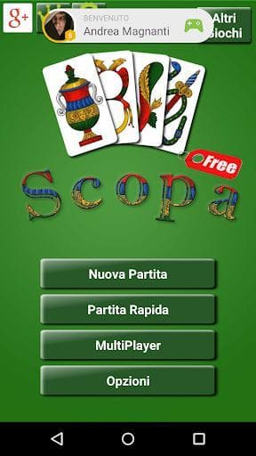 Scopa screenshot 2