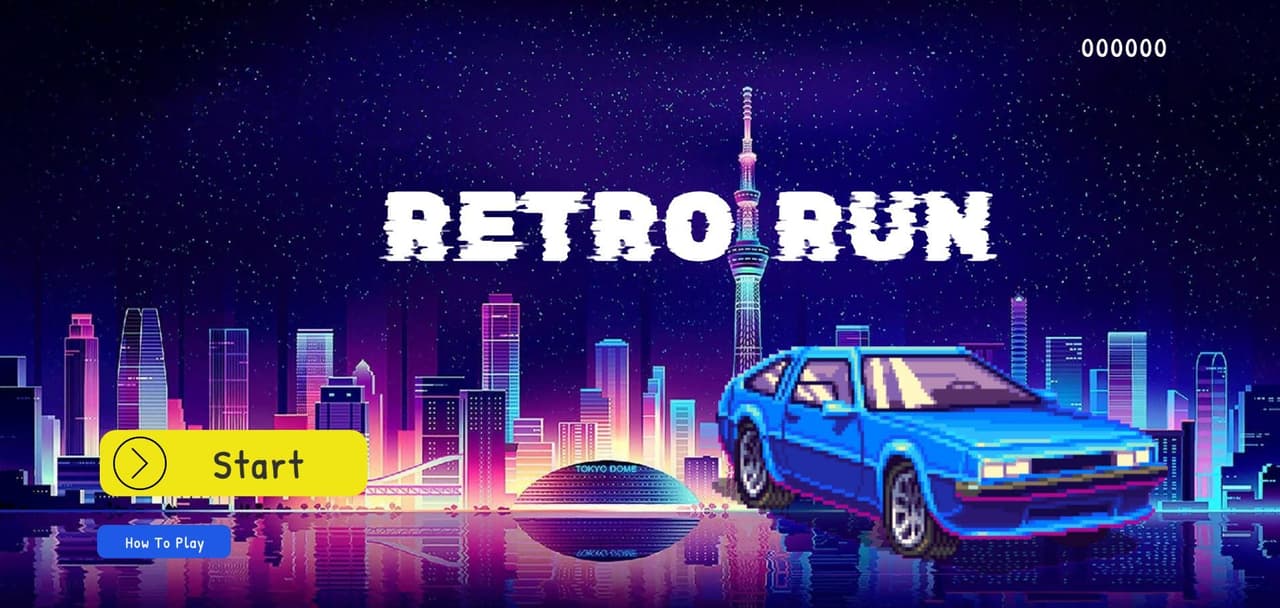 RETRO RUNNER (iLan_3) screenshot 2