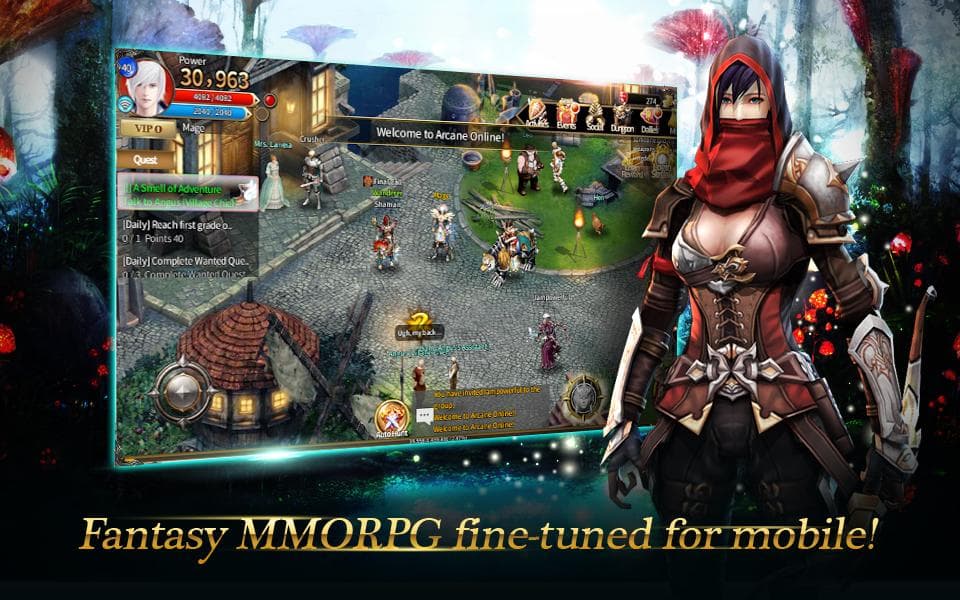 Arcane Online - Best 2D Fantasy MMORPG screenshot 6